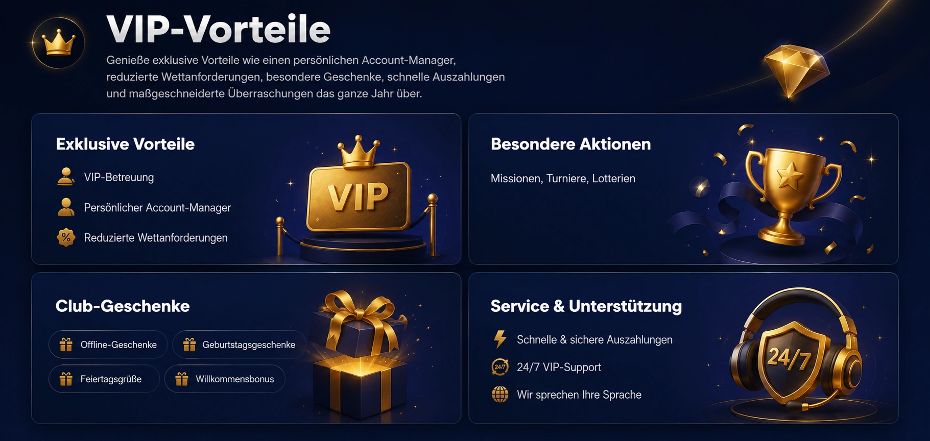 Joo Casino Zahlungen Cashier und VIP Service